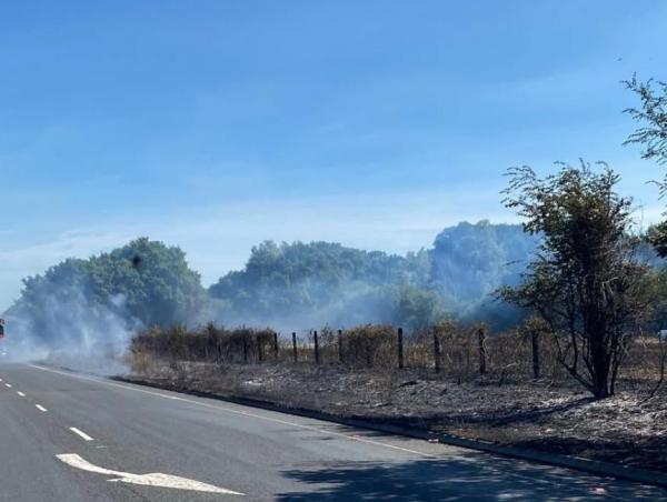 weeley field fire 1